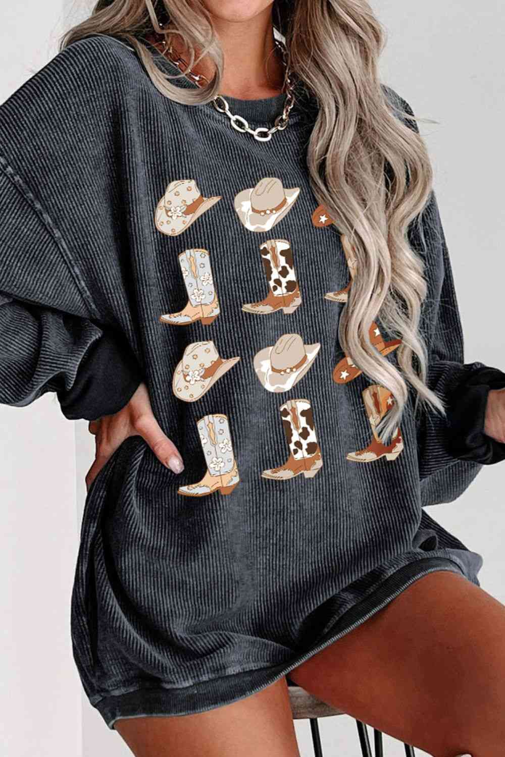 Boots & Hats | Sweatshirt