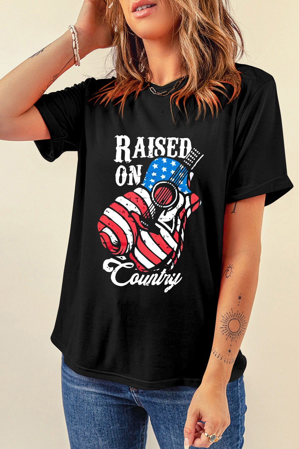 Raised On Country | T-Shirt