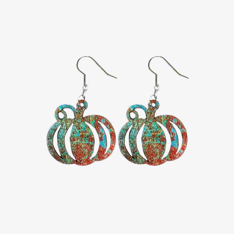 Fall Wooden Dangle | Earrings