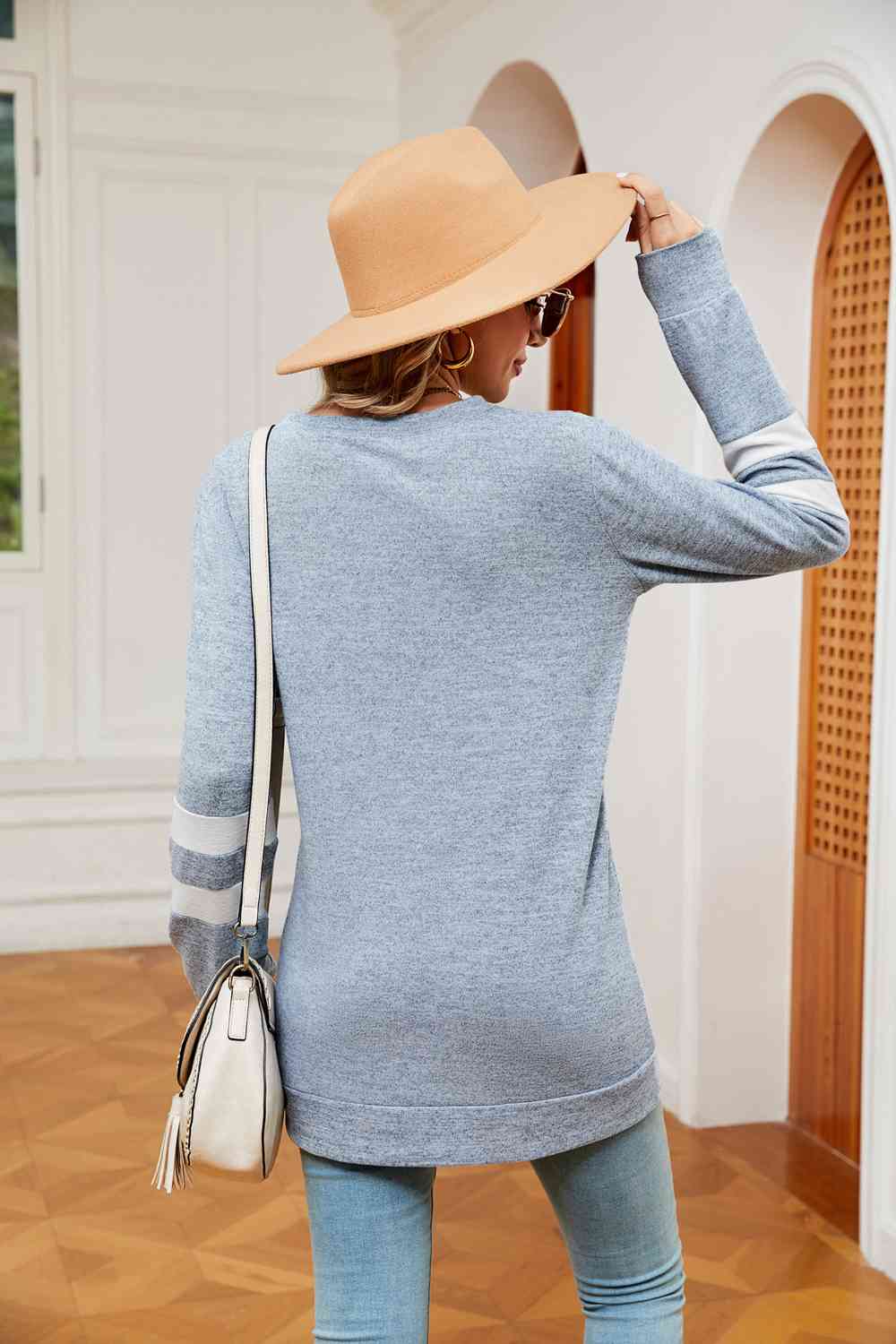 Varsity |Long Sleeve Top