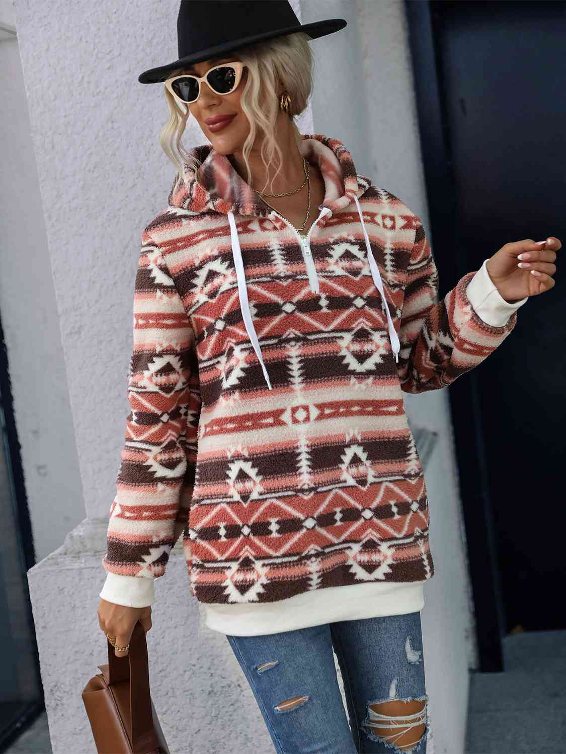 Ochre Quarter-Zip | Hoodie