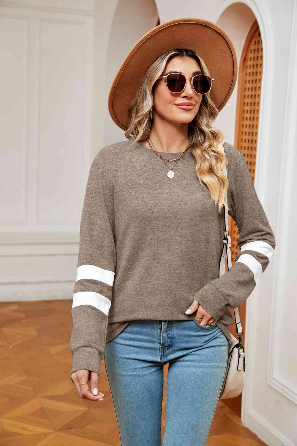 Varsity |Long Sleeve Top