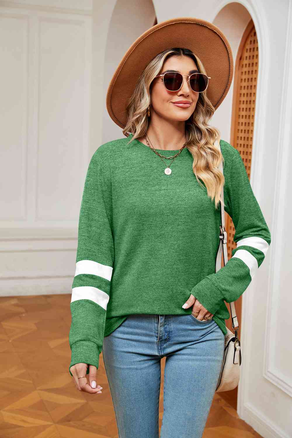 Varsity |Long Sleeve Top