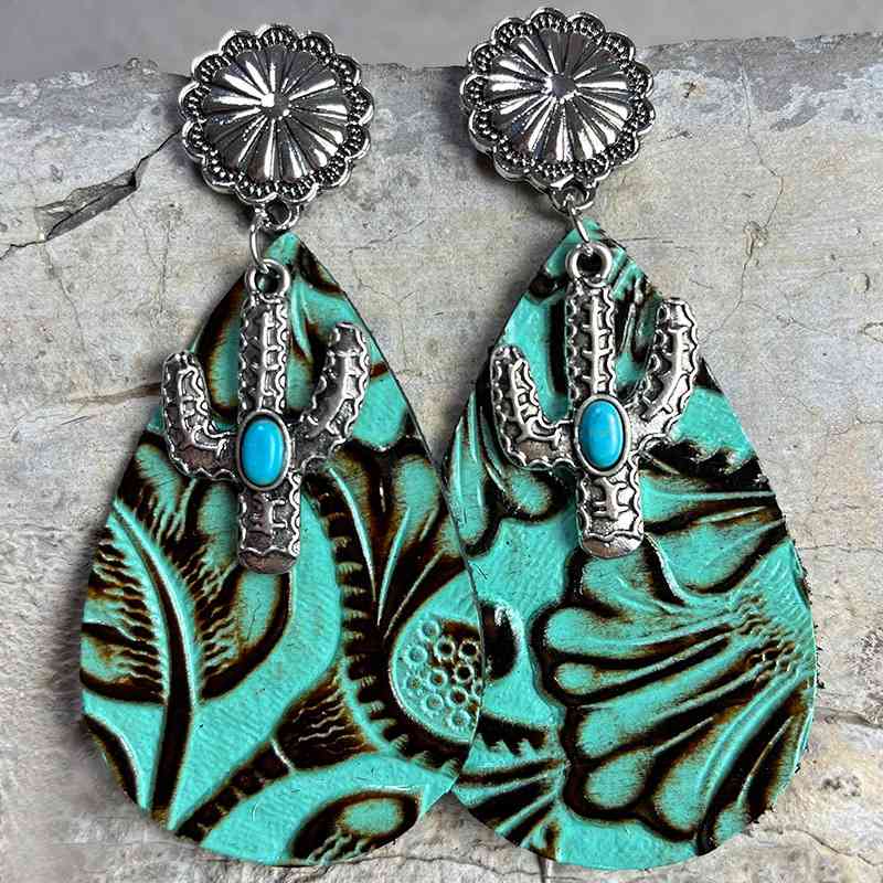 Cactus Teardrop | Earrings