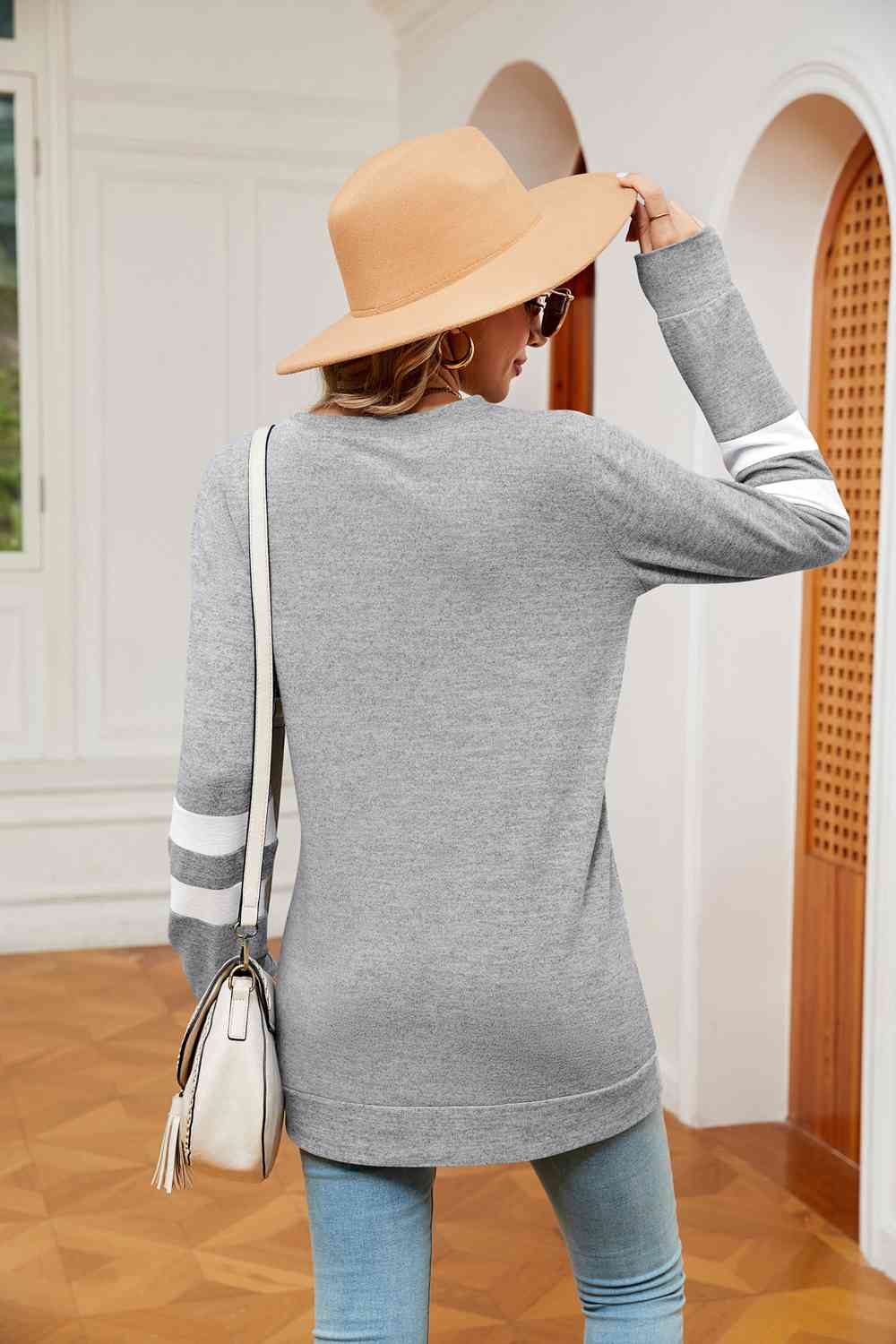 Varsity |Long Sleeve Top
