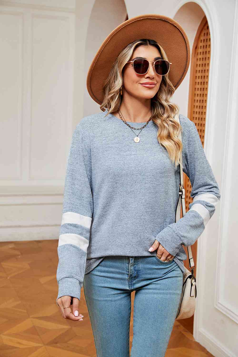 Varsity |Long Sleeve Top