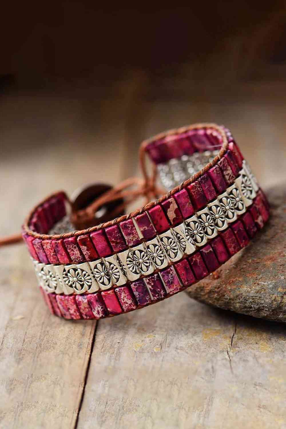 Triple Layer Stone | Bracelet