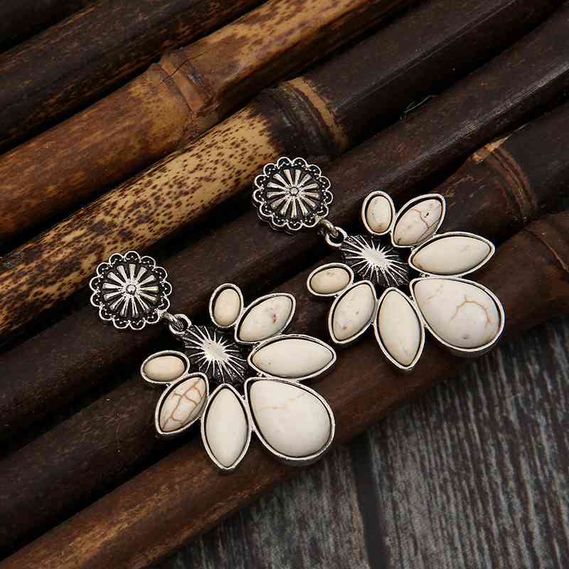 Turquoise Flower | Earrings