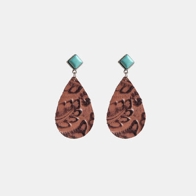 Country/Western Print | Teardrop Earrings