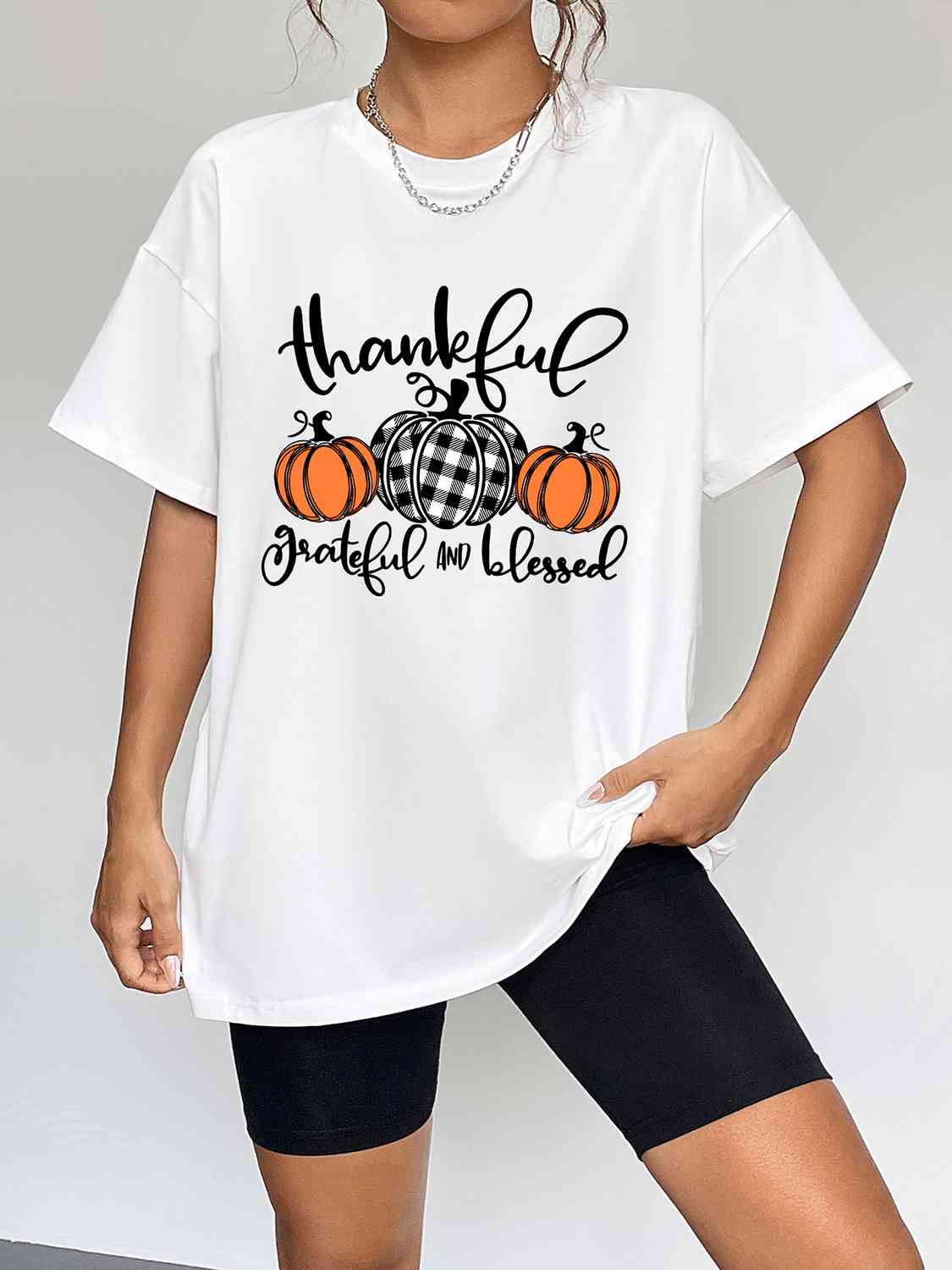 Thankful Grateful Blessed | T-Shirt
