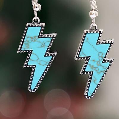 Turquoise Lightning | Earrings