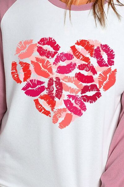 Heart & Kisses | Long Sleeve T-Shirt