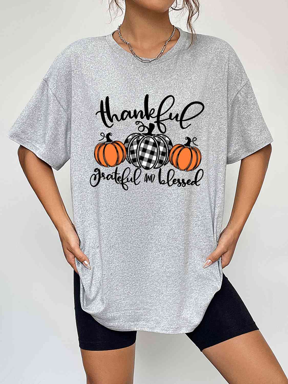 Thankful Grateful Blessed | T-Shirt
