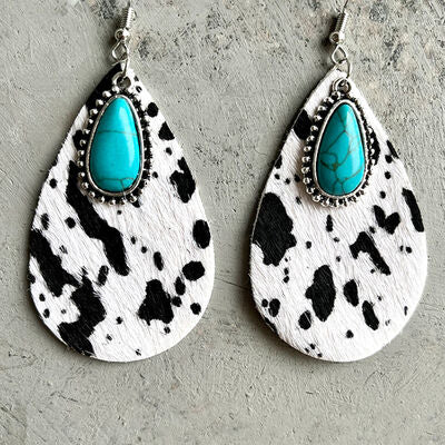 Hair on Hide | Teardrop Earrings