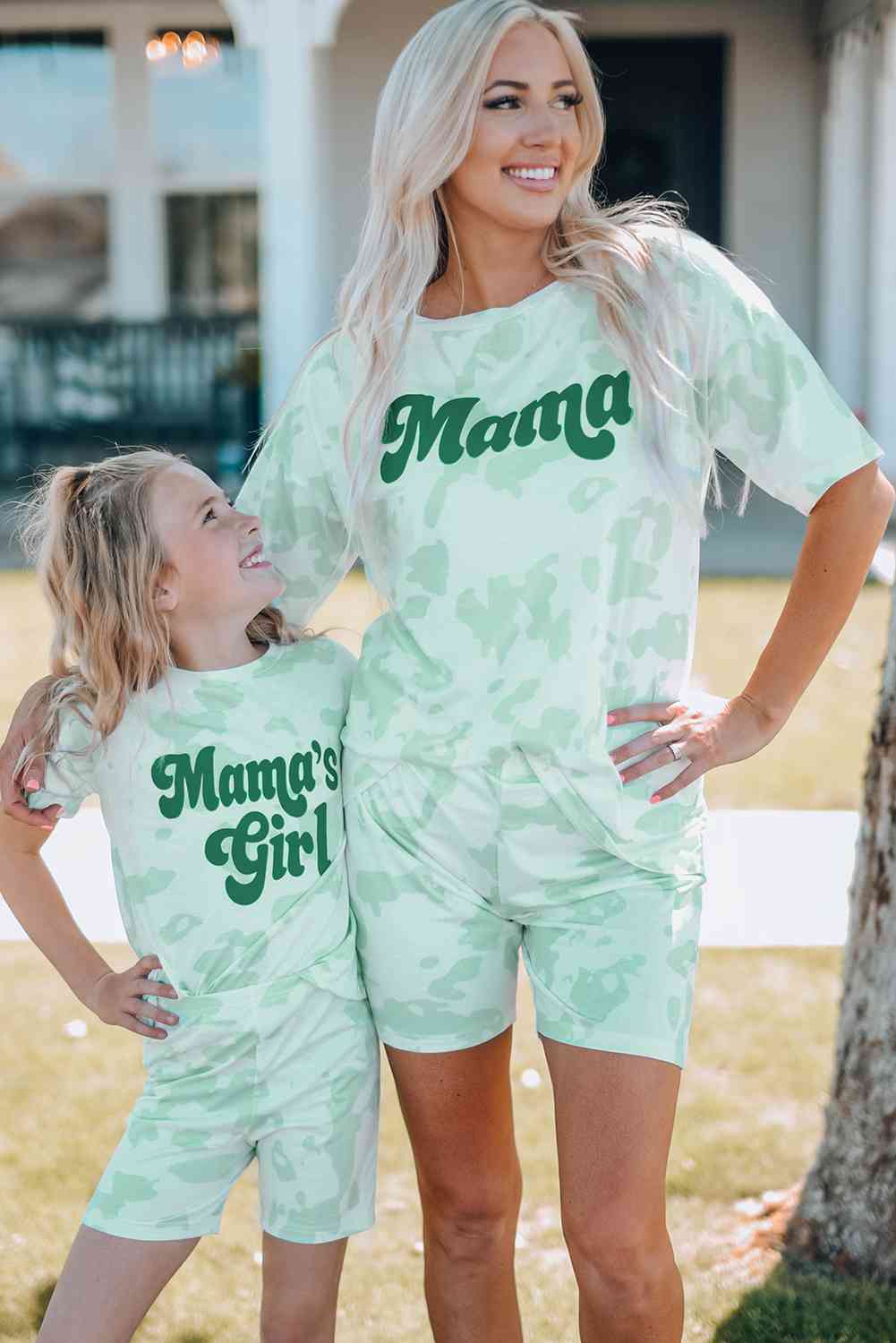 Mint Mama | Graphic Lounge Set