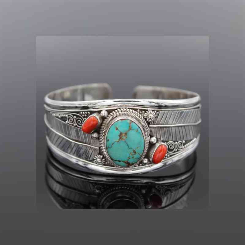 Turquoise | Open Bracelet