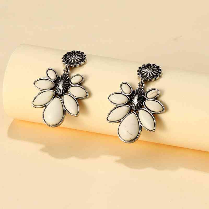 Turquoise Flower | Earrings