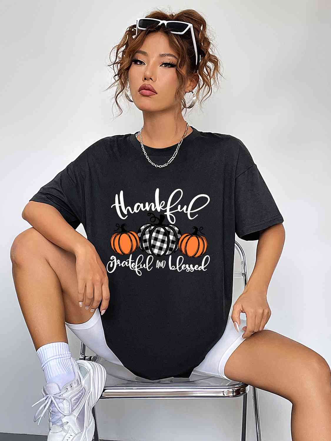 Thankful Grateful Blessed | T-Shirt