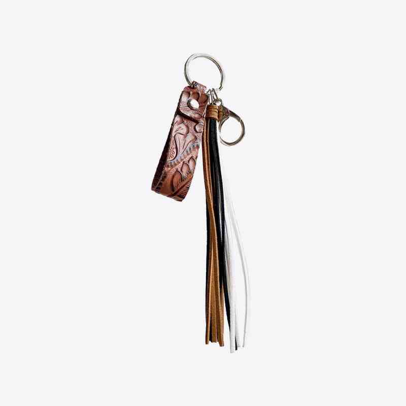 Genuine Leather Tassel | Keychain