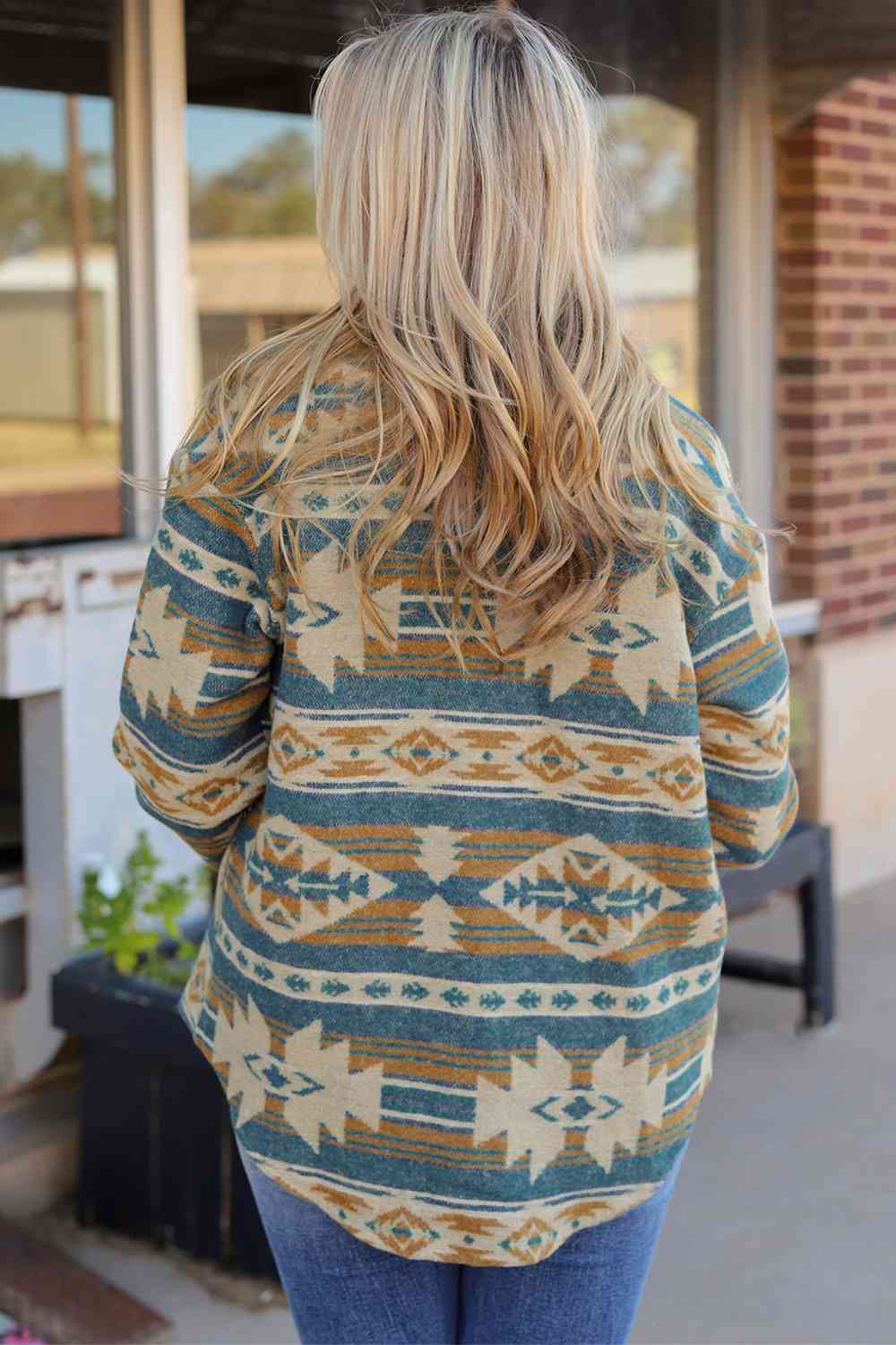 Aztec button Down | Jacket