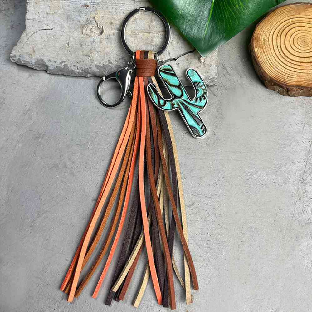 Cactus Tassel | Keychain
