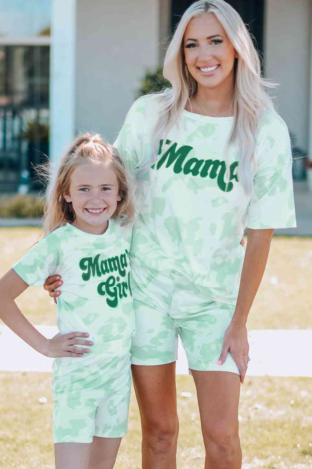 Mint Mama's Girl | Graphic Lounge Set