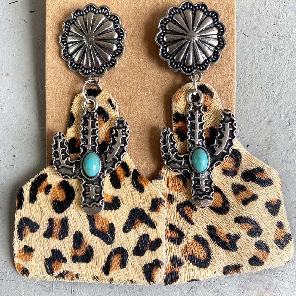 Cactus Tag | Earrings