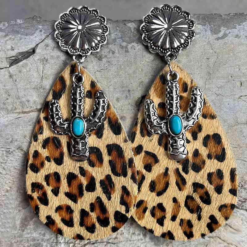 Cactus Teardrop | Earrings