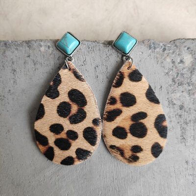 Country/Western Print | Teardrop Earrings