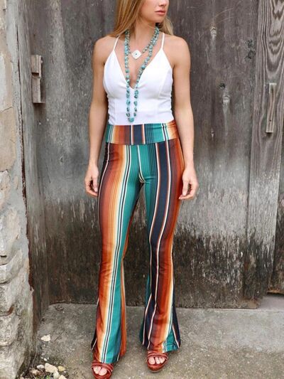 Serape High Waist | Bootcut Pants