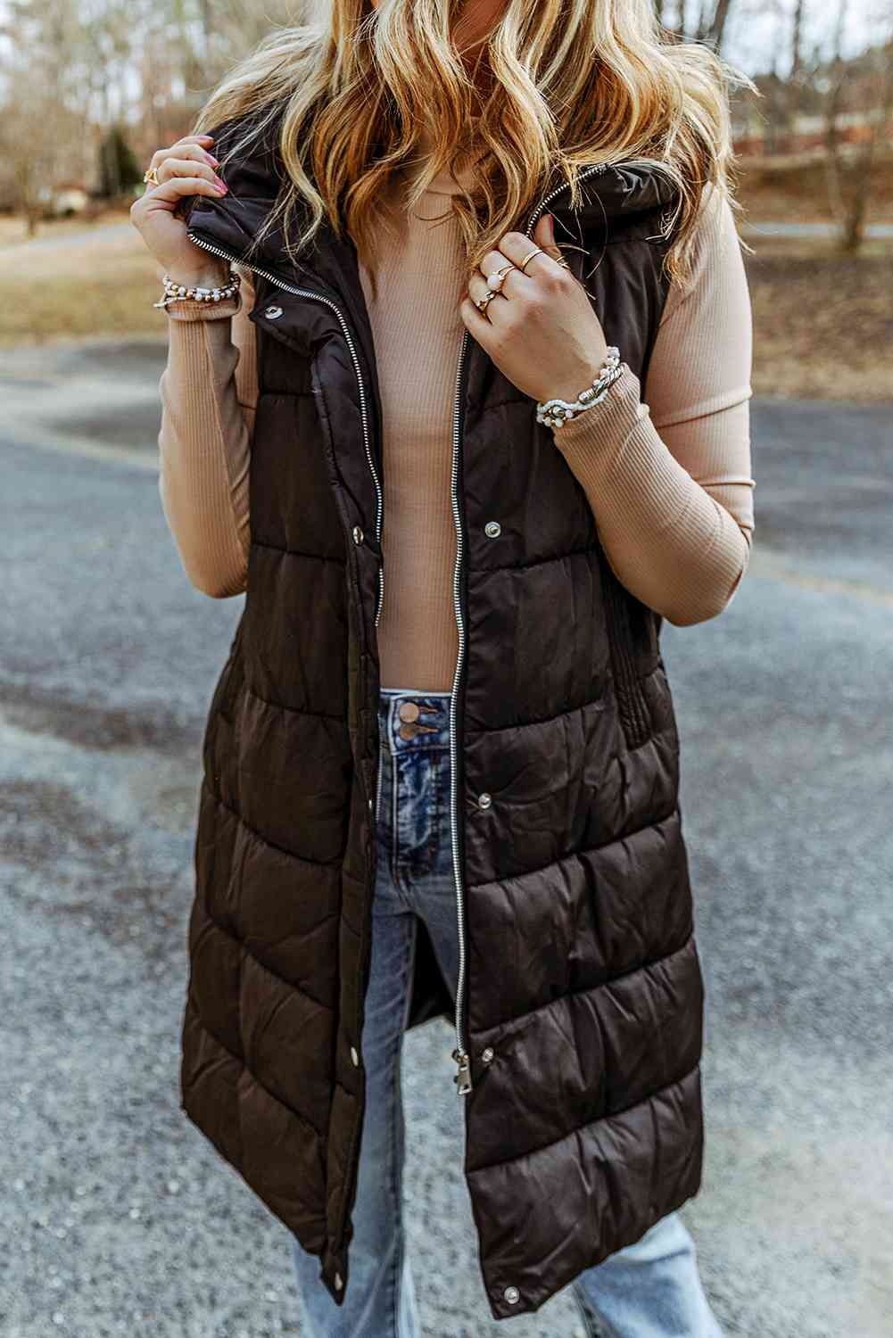 Longline Hooded | Vest