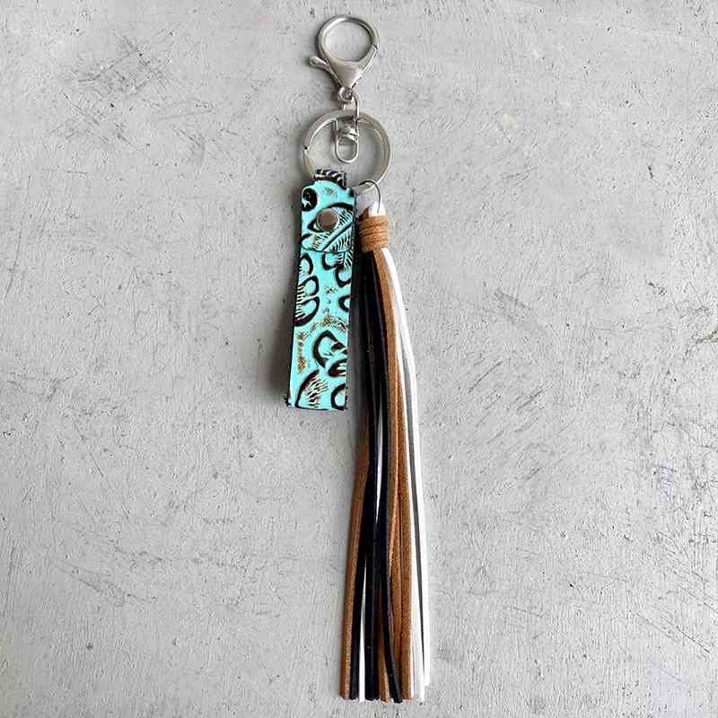 Genuine Leather Tassel | Keychain