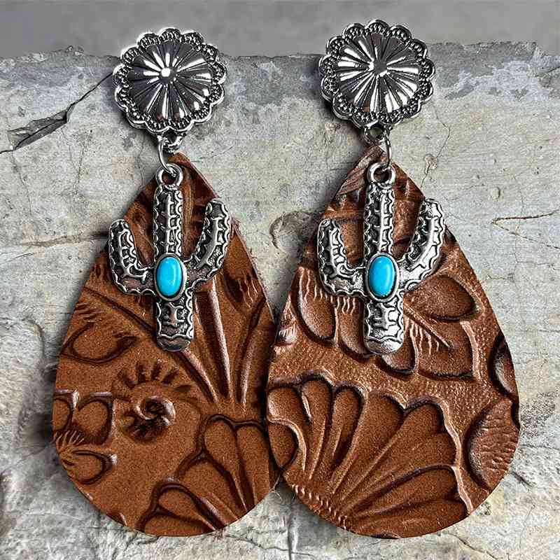 Cactus Teardrop | Earrings