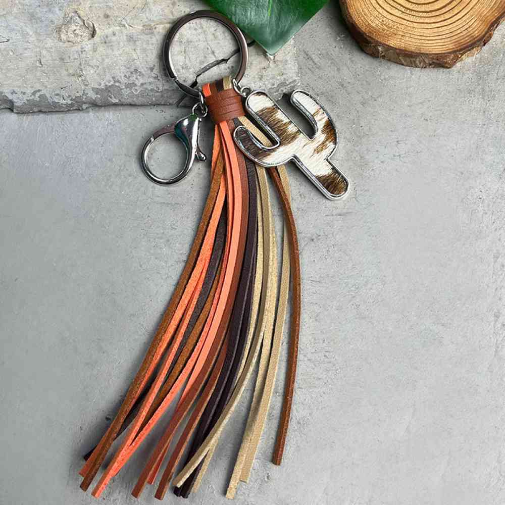 Cactus Tassel | Keychain