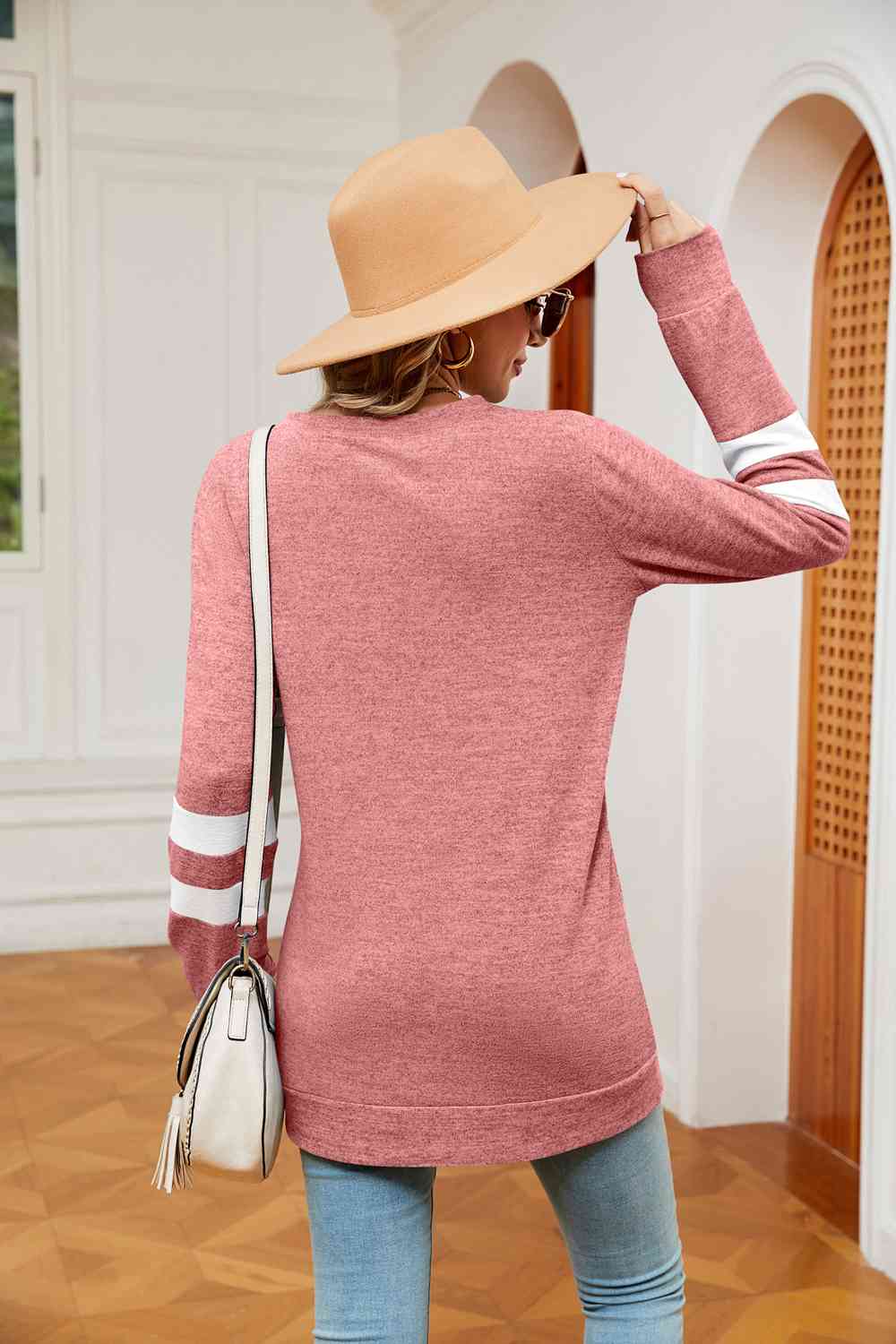 Varsity |Long Sleeve Top