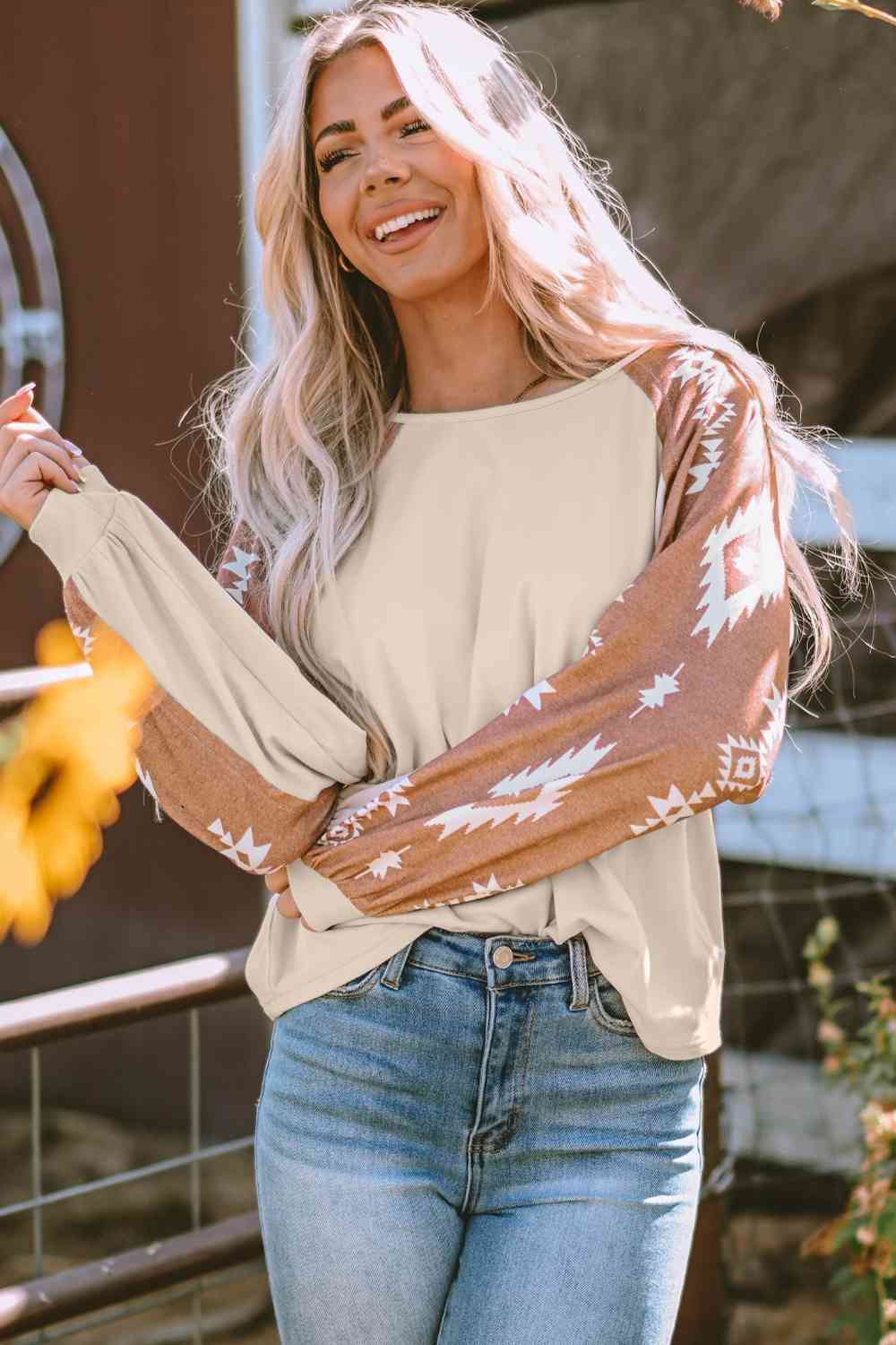 Western Ivory | Long Sleeve Top