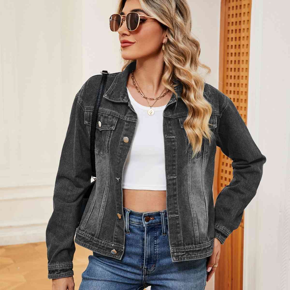 Washed Denim | Jacket