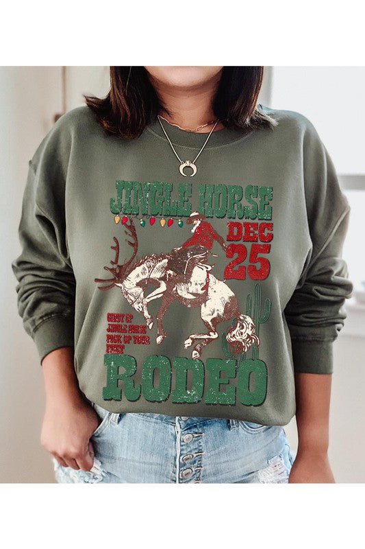 Jingle Horse Rodeo | Sweatshirt