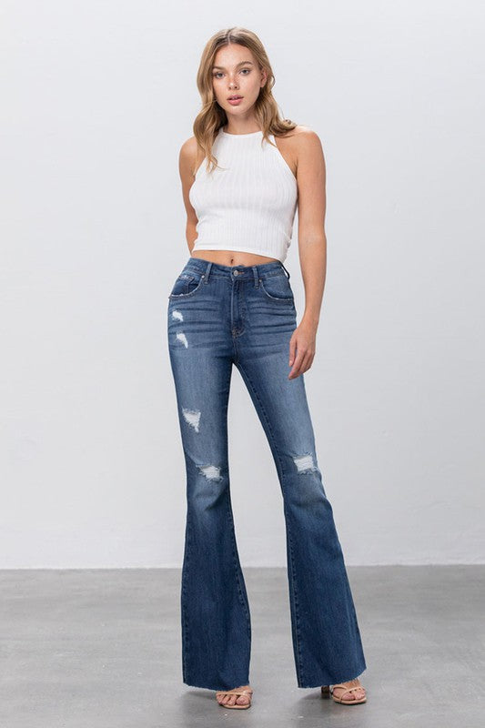 Mid Rise Flare | Jeans
