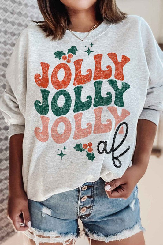 Jolly AF | Sweatshirt