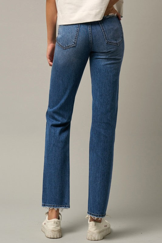 High Rise Straight | Jeans