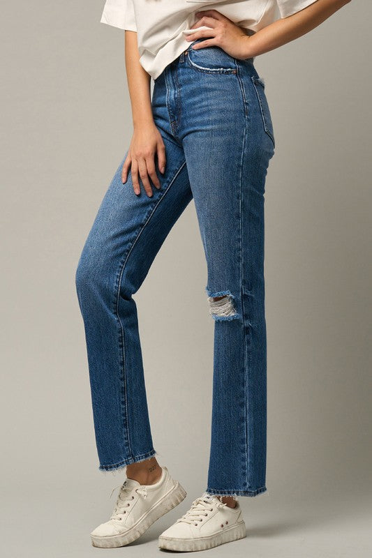 High Rise Straight | Jeans