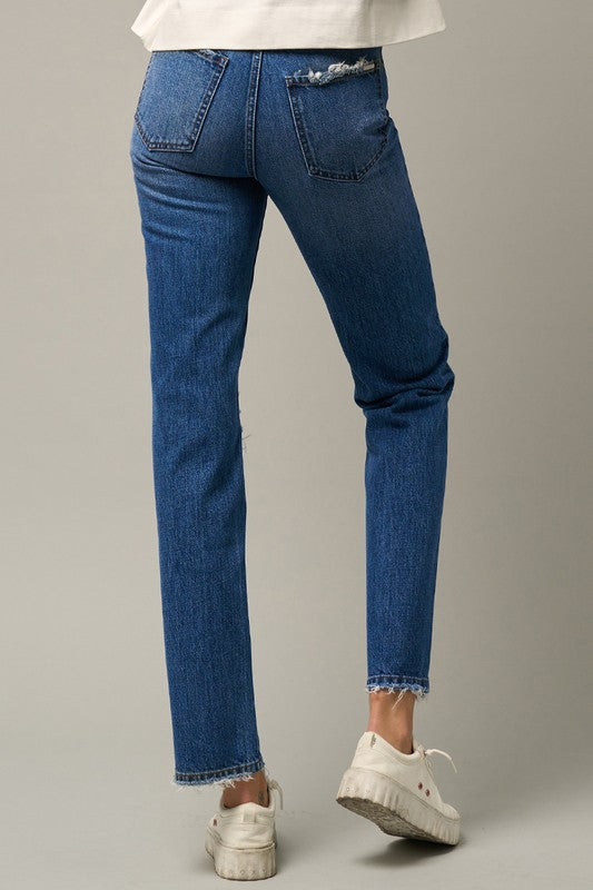 High Rise Straight | Jeans