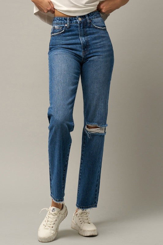High Rise Straight | Jeans