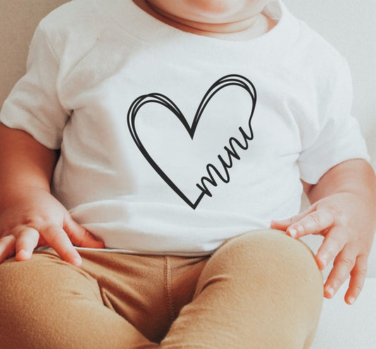 Toddler Heart Mini | Graphic Tee
