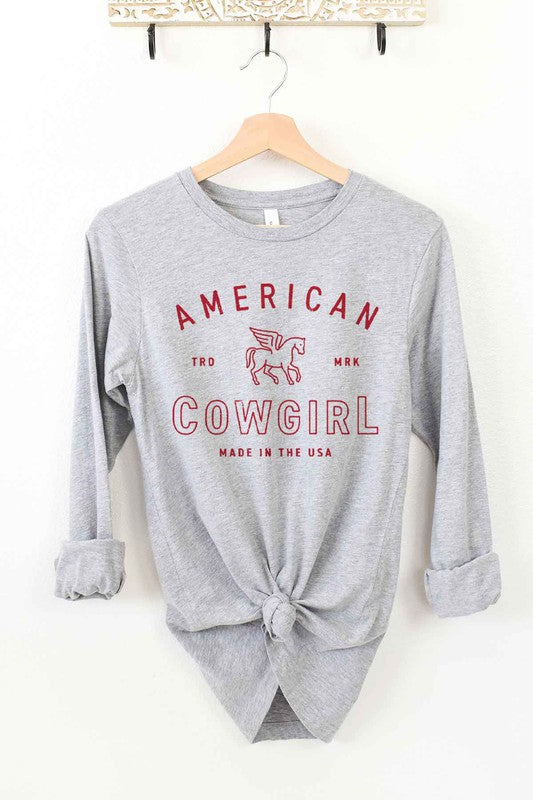 American Cowgirl | Long Sleeve Tee