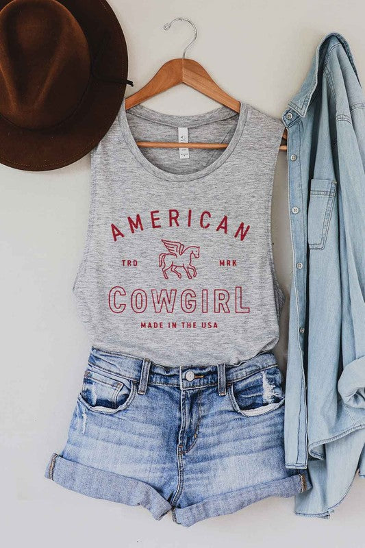 American Cowgirl | Muscle Tank