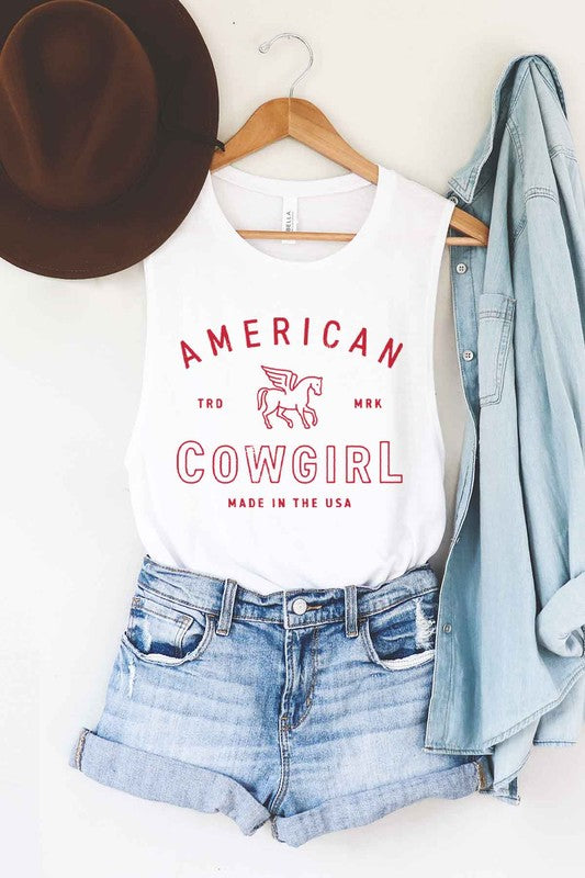 American Cowgirl | Muscle Tank