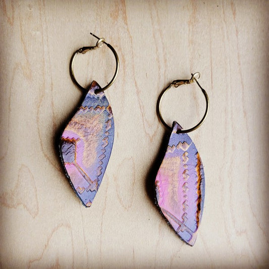 Antique Magenta Navajo | Earrings