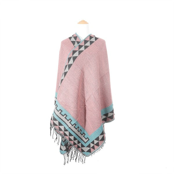 Vintage Tribal Print | Poncho